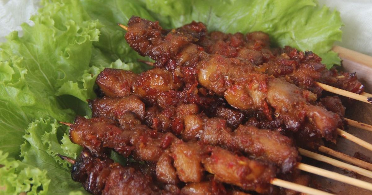 Sate ayam pedas manis