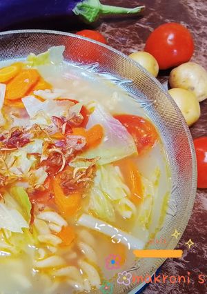 Foto resep Makroni Soup