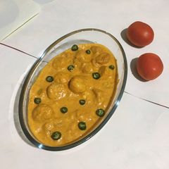 A picture of Creamy Potato Curry.