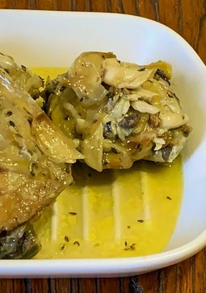 Foto principal de Contramuslos de pollo al ajillo