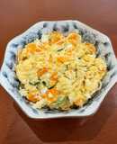 Ensalada de papa al estilo japonés (ポテトサラダ-poteto sarada)
