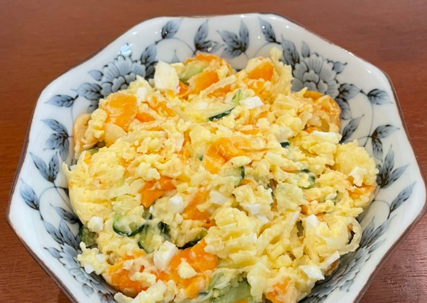Ensalada de papa al estilo japonés (ポテトサラダ-poteto sarada)