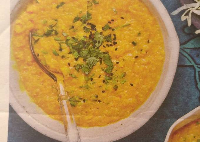 Red Lentil Dahl 1