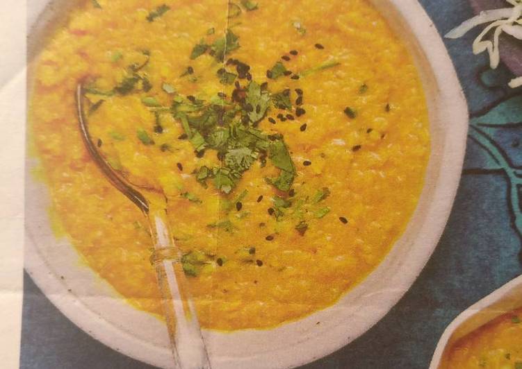 Recipe of Award-winning Red Lentil Dahl 1