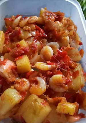 Foto resep Udang kentang balado