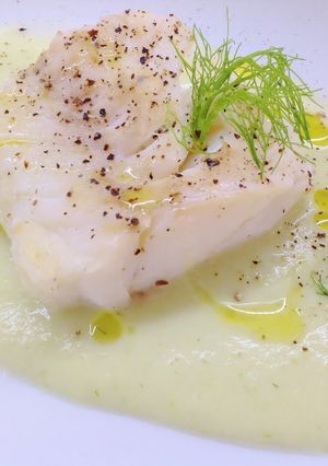 Foto di Branzino con crema di finocchio