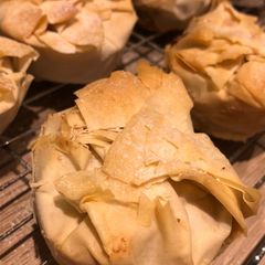 A picture of Filo pastry mince pies.