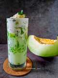 Creamy Milk Melon Sago