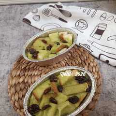 Matcha Steam Bread Pudding-レシピのメイン写真