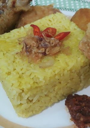 Foto resep Nasi kuning simpel