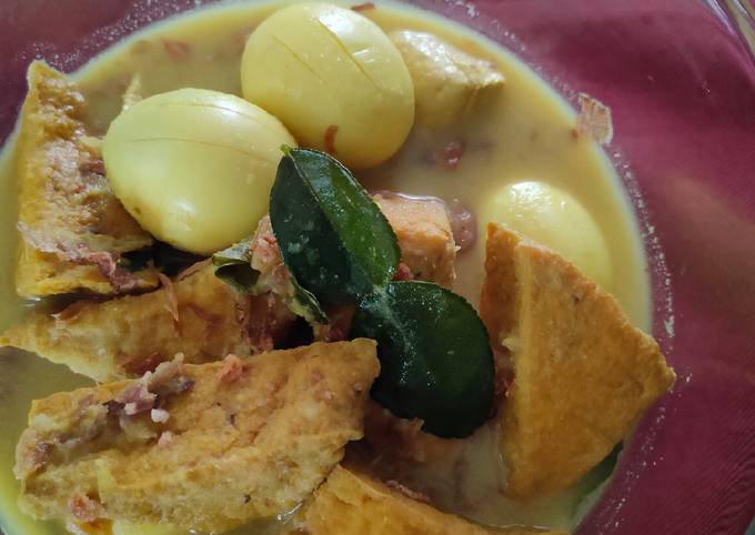 Langkah Mudah untuk Menyiapkan Tahu Telur Bumbu Kuning yang Lezat