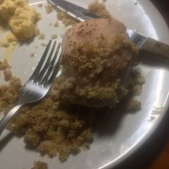 A picture of Bread dressing or stuffing.
