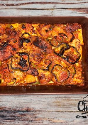 صورة لوصفة صنية مسقعة باللحمة تحفة