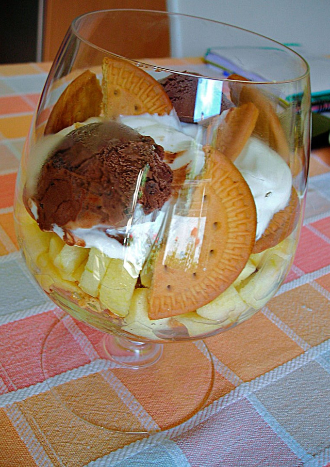 Una foto de Copa deliciosa y refrescante