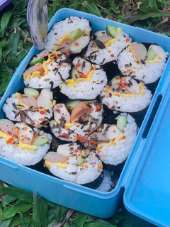 Foto resep Kimbap simple (nasi gulung korea)