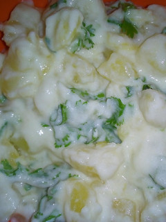 A picture of Potatoe salad #salad contest.