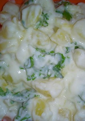 A picture of Potatoe salad #salad contest.
