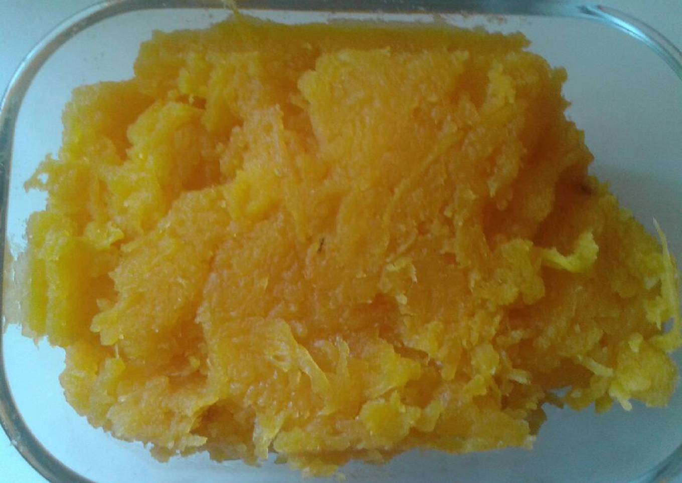 Calabaza asada para usar en otras recetas