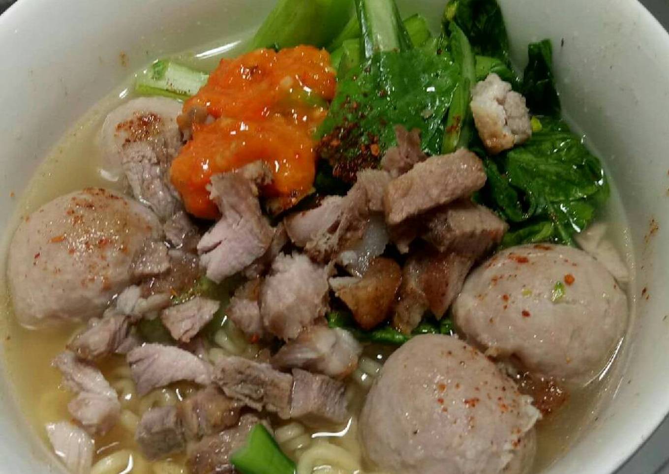 Indomie kekinian (non halal)