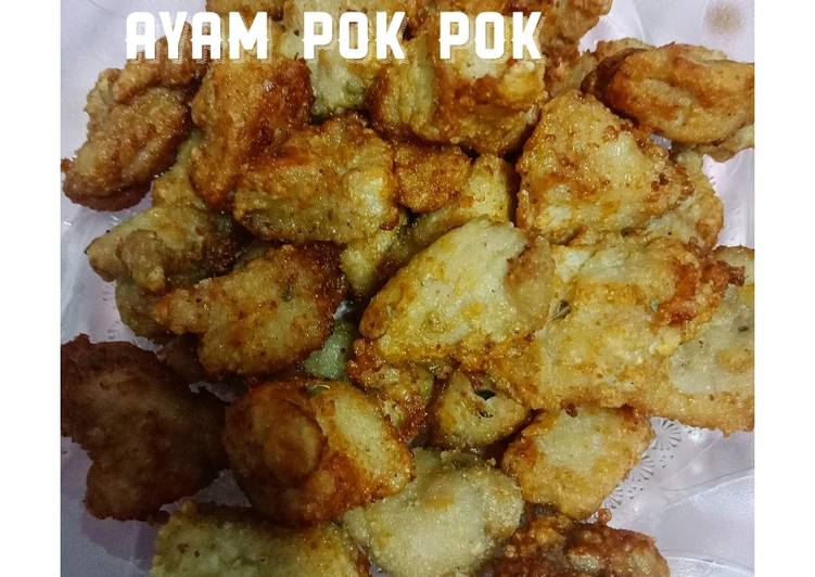 Ayam Pok Pok (bekal sekolah)