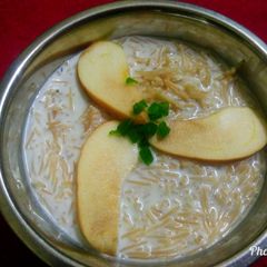 A picture of Apple vermicili Kheer.