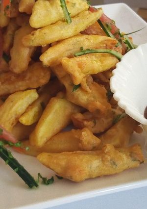 A picture of Bhajia.