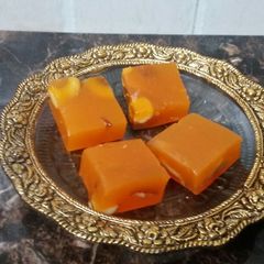 A picture of Bombay Karachi halwa.