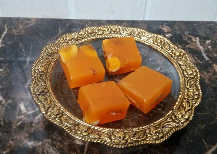 Easiest Way to Prepare Super Quick Homemade Bombay Karachi halwa