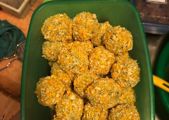 Bagaimana Membuat Bola-bola tahu sayur crispy for kids frozen, Lezat Sekali