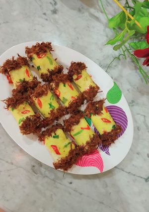 Foto resep Roti Gulung Abon