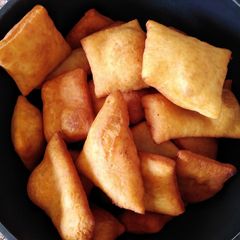 A picture of Mandazi #themechallenge.