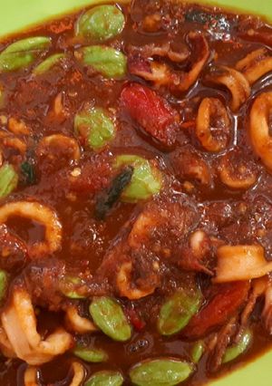 Foto resep Cumi Pete Pedas