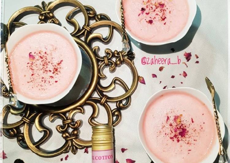 Simple Way to Make Perfect Pink cotton candy Phirni
