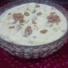 Rice Kesar Kheer A picture of Rice Kesar Kheer.