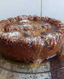 Budín de pan con pasas de uva