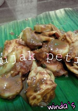 Foto resep Rujak petis