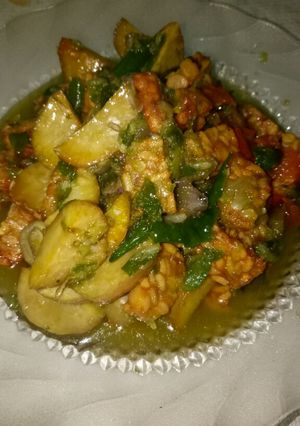 Foto resep Sambal ijo jengkol tempe