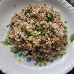 A picture of Sabudana khichdi fasting recipe.