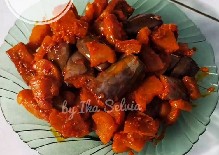 Resep Sambal goreng terong lobak asin, Lezat