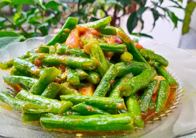 Tumis buncis ala ibu kirei