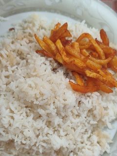 عکسی از دستور سیب زمینی ربی+پخت برنج کته