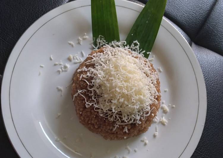 Recipe of Ultimate Tiwul krawu gula aren toping keju