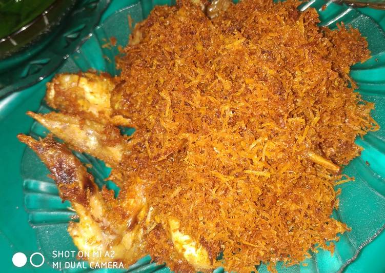 Ayam serundeng simple