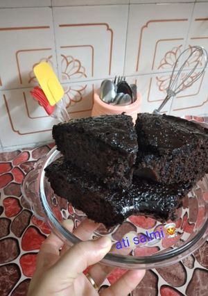 عکسی از دستور کیک شکلاتی نسکافه ای 😋