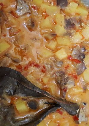 Foto resep Sambal goreng ati ampela + kentang