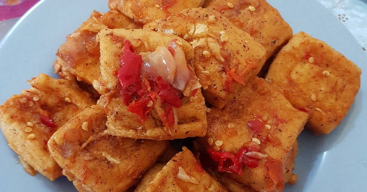 Resep Tahu Krispi Sambel Kecap Penyet Oleh Aya Cookpad