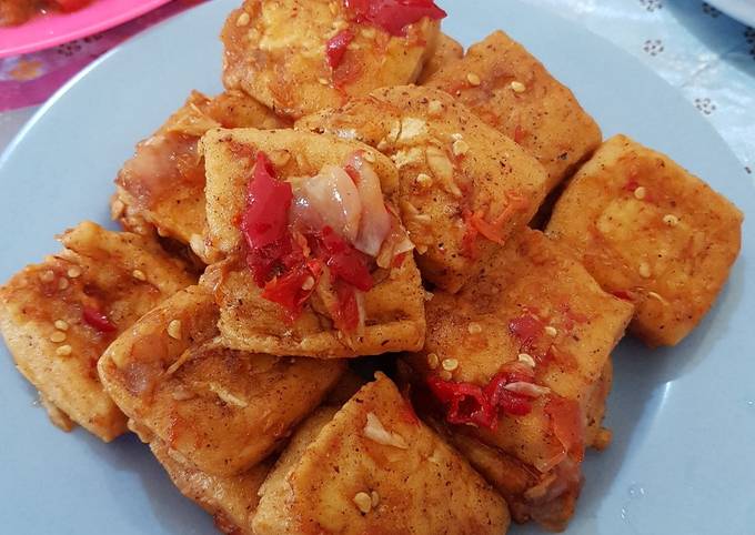 Resep Tahu Krispi Sambel Kecap Penyet Oleh Aya Cookpad