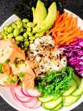 Spicy Salmon Poke Bowl