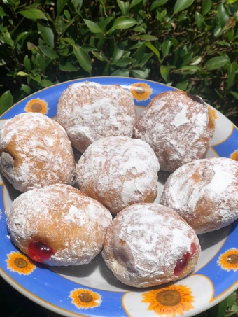 Recipe 89. Bomboloni super lembut #bakingdiary the  Makes Drooling Perfect