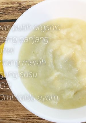Foto resep MPASI ZOE : Bubur Kacang Panjang